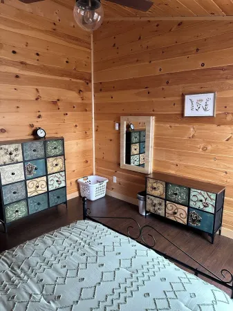 Top Deck!! Beaver Island Harbor view.