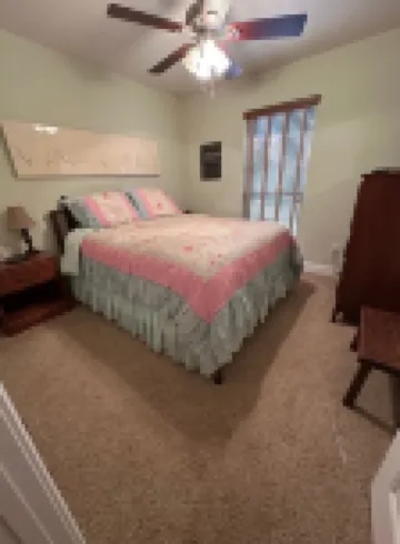 Our Happy Place is located in the gated community of Holly Lake Ranch.