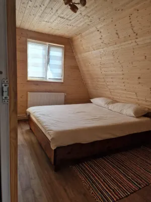 Bucovina-a-framehouse-hottub-fireplace-patio-wifi Hotel di 