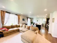 One bedroom with private bath in a quite neighborhood/shared home with owners.