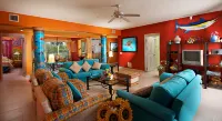 On a White Sandy Beach, Beautiful artwork throughout the inside Condo#101