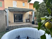 Villa Arbouse - San Ciprianu-Quality/Price-Clim-500m beaches-Pool-WIFI-SPA