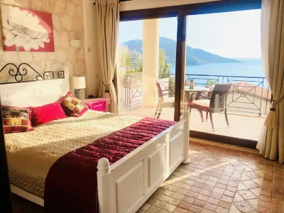3 Bed, 4 Bath Villa Sultaniye, Kalkan Old Town Private Pool & Stunning Sea Views