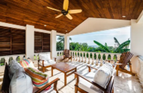 BEACHFRONT 5BR Luxury Villa "Carolina Del Mar", Memorable Sunset Views.