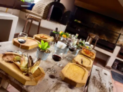 María y Bernardo Casa - Viñedo Hoteles en El Marqués