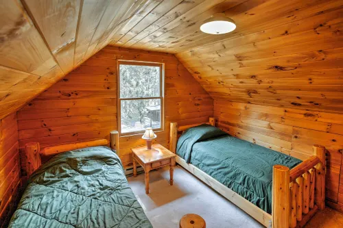 Private South Boardman Cabin on 10 Forest Acres! - 2-Star