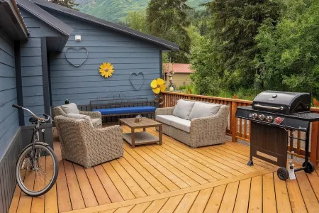 Railroad Retreat in Moose Pass – The Gandy Dancer Отели в г. Муз Пасс