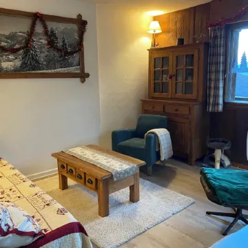 Two-room apartment with Mont Blanc view