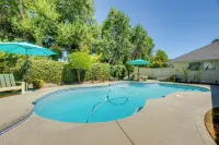Billiards & Private Pool: Bright Clovis Home! - Swimmingpools