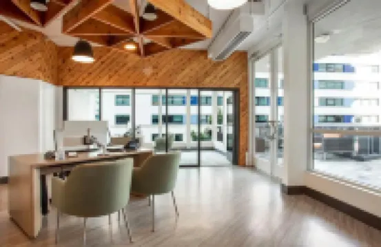Spacious 1b1b oasis in luxury SF building with bay bridge view & full amenities