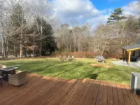 Blue Sky Lodge & Barndominium in Peaceful Blue Ridge 1 Flat Acre, Hot Tub and EV