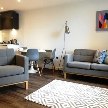 Central Basingstoke - Luxury 1 bedroom 1 bathroom apartment - fully serviced