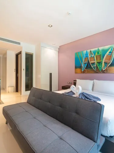 รูปภาพของET619 Patong cozy studio- Condo with pool, parking