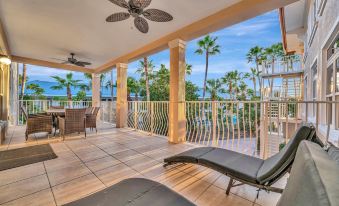 Beachfront With Private Balcony Heated Pool and Spa