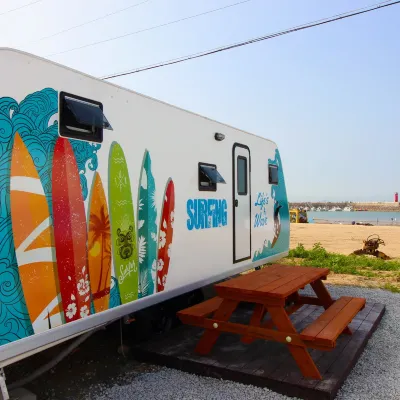 Taean Seascape Caravan Glamping 無量寺周辺のホテル