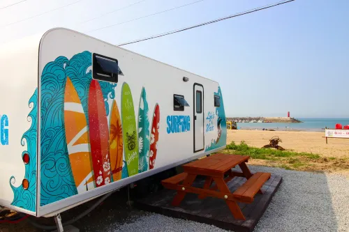 Taean Seascape Caravan Glamping - Wifi