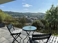 Chic apartment in a central location with a large balcony and views over the city Hotels in Attendorn