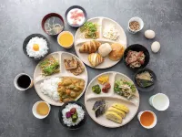 Super Hotel Shiga Nagahama Tennen Onsen - servizio colazione