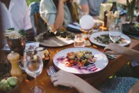 Delfinia Hotel & Bungalows - breakfast