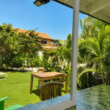 Casalina Garden 2 Blocks to Palm Beach & Kitesurfing School