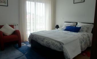 Double Room with Balcony and Swimming Pool Near Burgaes River