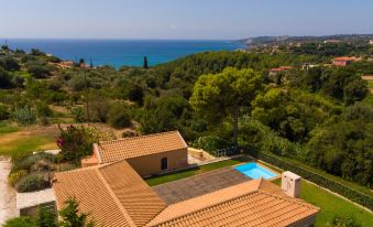 Villa Nora Large Private Pool Walk to Beach Sea Views A C Wifi Car Not Required - 1020