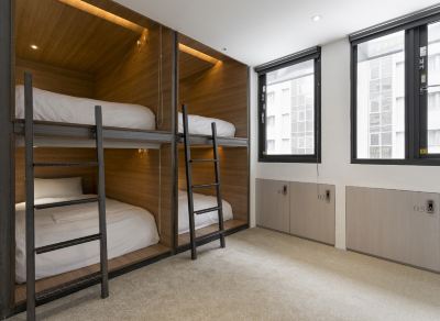 スーパーシングル女性用ドミトリー ボウティ シティ カプセル インの写真