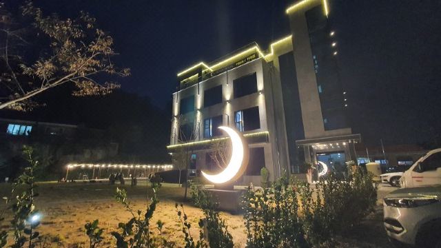 펜션달안동 루프탑 전경