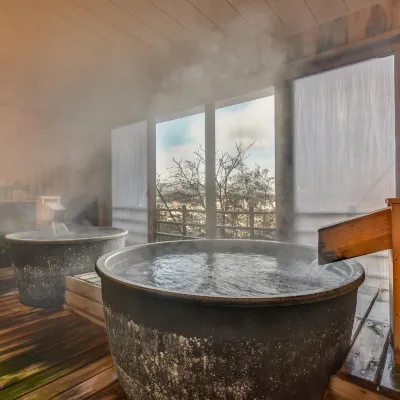 Hidatakayama Futarishizuka Hakuun Hotel berhampiran Taman Shiroyama