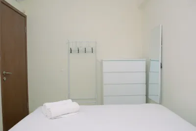 Comfort 1BR with Minimalist Design at Podomoro Golf View Apartment By Travelio Hotel a Bojong Nangka