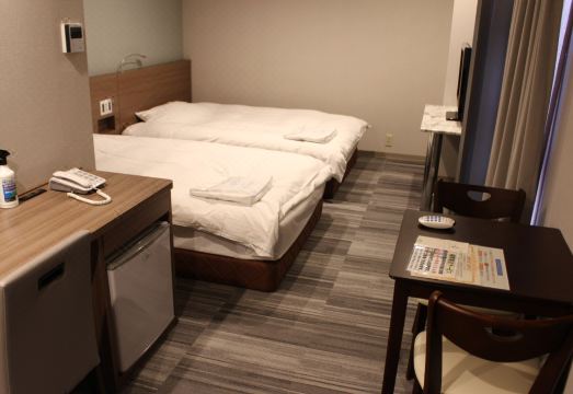 호텔 이타미의 깨끗하고 심플한 외관