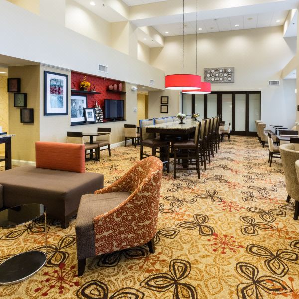 Hotel lounge accommodation in Jacksonville Florida