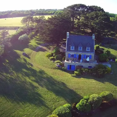 Port Manech: House with garden exceptional sight ocean (180°)
