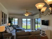 Ground floor condo with walk out access to docks, fishing piers and pool