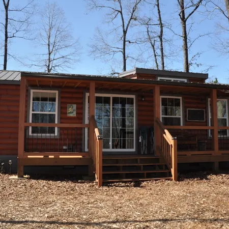Luxury cabins in the foothills of the Blue Ridge Mountains