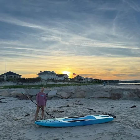 Brand new house on a private beach!