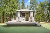 Big Oso Cabin: Views, Private Hot Tub & Backyard Putting Green