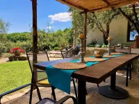 detached villa with private pool and garden