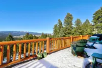 Incredible Views! Stunning log home w/ wrap around deck and covered porch