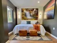 Chic Barndo Chalet Above French Broad River- Pano Mountain Views on 13 Acres