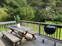 Bob Creek Cabin - across from Bob Creek Beach, Forest, hot tub