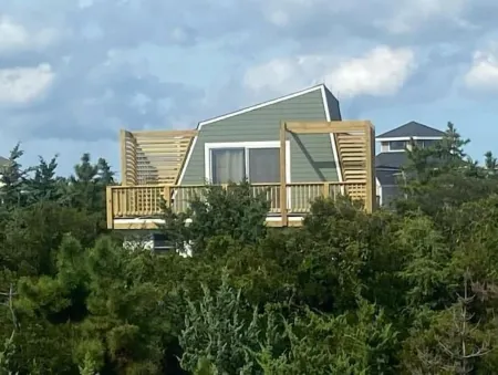 Stylish Oceanfront 70s A-Frame, Fully Renovated