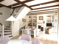 Holiday house "Seepferdchen" with garden, fireplace, internet DSL WiFi, sauna