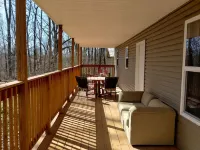 Beautiful location in the secluded woods