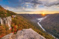 The VIEW! Private Cabin By New River Gorge Park