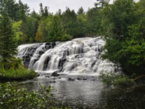 Come explore the Western UP! Located right on the atv and snowmobile trail.