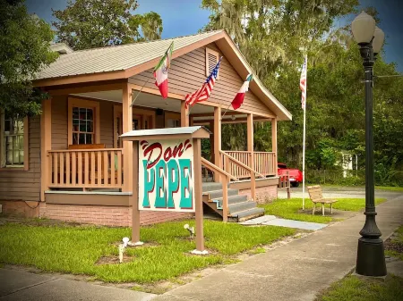 Relaxing FUN Home- short walk to Rainbow River Отели в г. Даннеллон