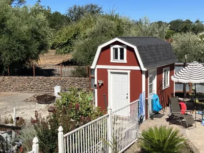 Converted Barn Overlooking Pool in the Heart of the Russian River Valley!Central