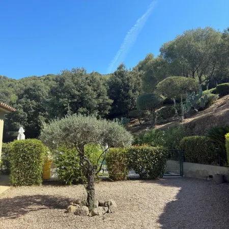 Villa with pool, between olive trees and sea - fantastic view!