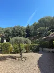 Villa with pool, between olive trees and sea - fantastic view!